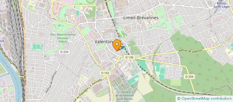 localisation de l'entreprise MONSIEUR MOHAMED MEDJAHED  VALENTON