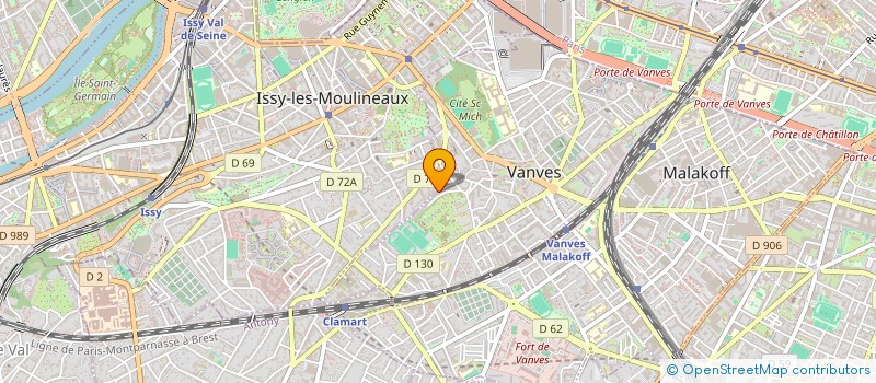 localisation de l'entreprise MONSIEUR MOHAMED MEDJKOUNE à ISSY-LES-MOULINEAUX