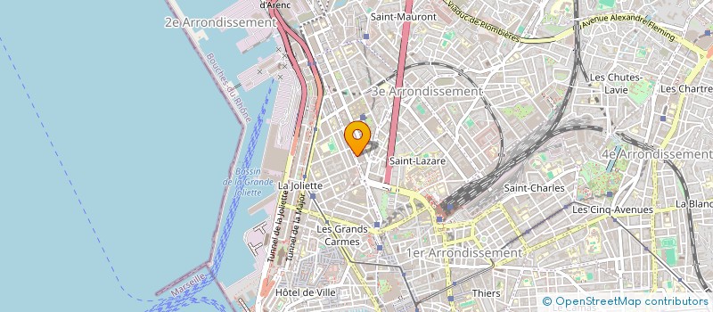 localisation de l'entreprise MONSIEUR MOHAMED MEDMONE à MARSEILLE