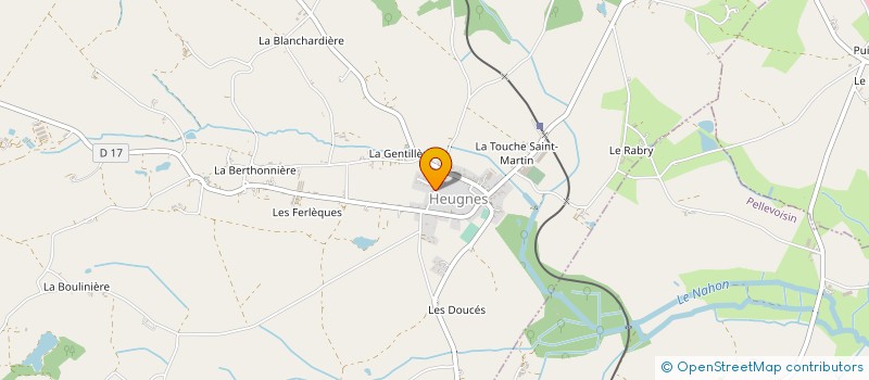 localisation de l'entreprise MONSIEUR MOHAMED MEGADMINI à HEUGNES