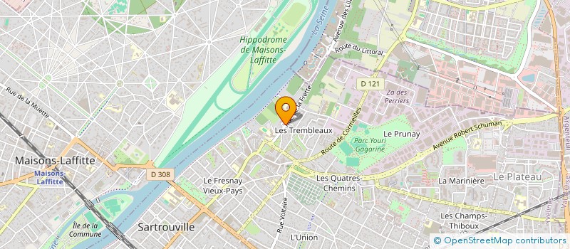 localisation de l'entreprise MONSIEUR MOHAMED MEGDICHE à SARTROUVILLE