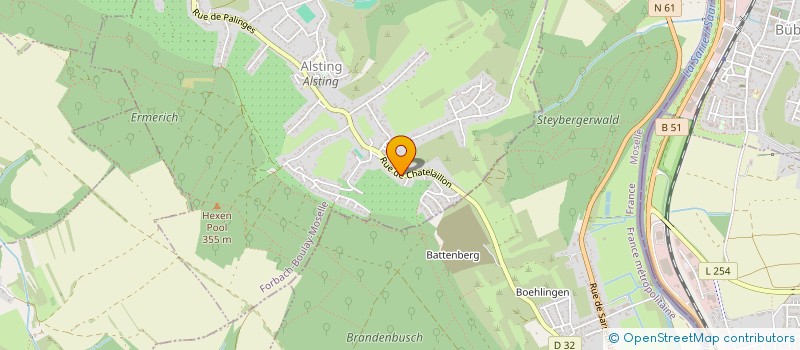 localisation de l'entreprise MONSIEUR MOHAMED MEGDOUD  ALSTING