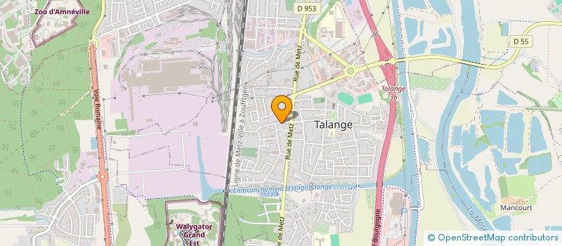 localisation de l'entreprise MONSIEUR MOHAMED MEGHAMMEL à TALANGE