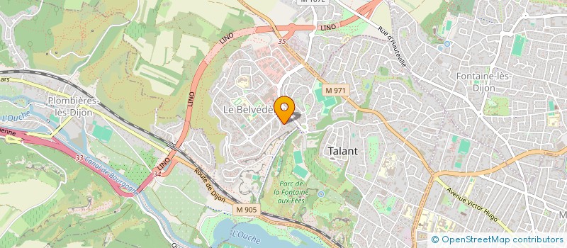 localisation de l'entreprise MONSIEUR MOHAMED MEGHERBI  TALANT