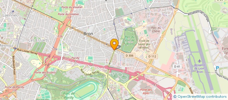 localisation de l'entreprise MONSIEUR MOHAMED MEGHERBI à BRON