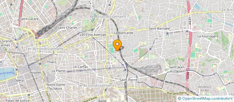 localisation de l'entreprise MONSIEUR MOHAMED MEGUELATI à MARSEILLE
