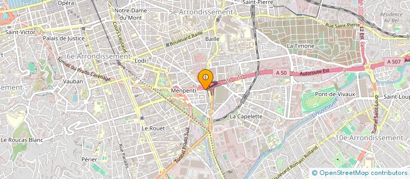 localisation de l'entreprise MONSIEUR MOHAMED MEGUIRECHE à MARSEILLE