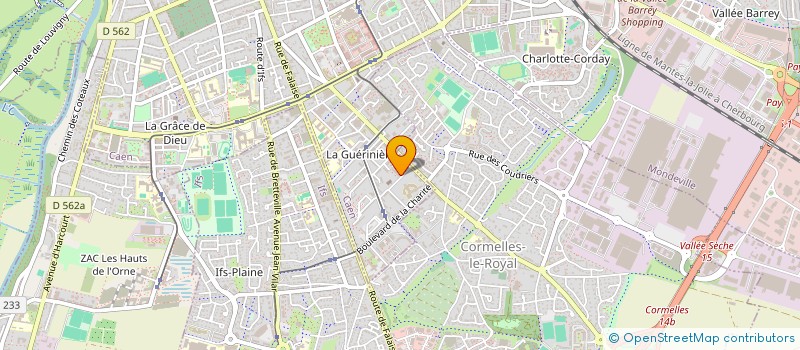 localisation de l'entreprise MONSIEUR MOHAMED MEHALHELI à CAEN
