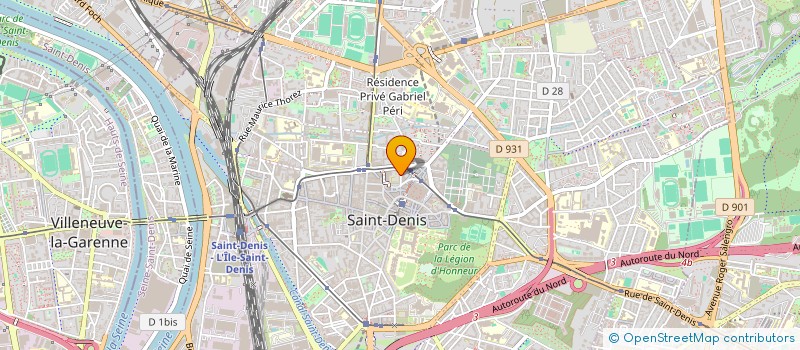 localisation de l'entreprise MONSIEUR MOHAMED MEHDAOUI à SAINT-DENIS