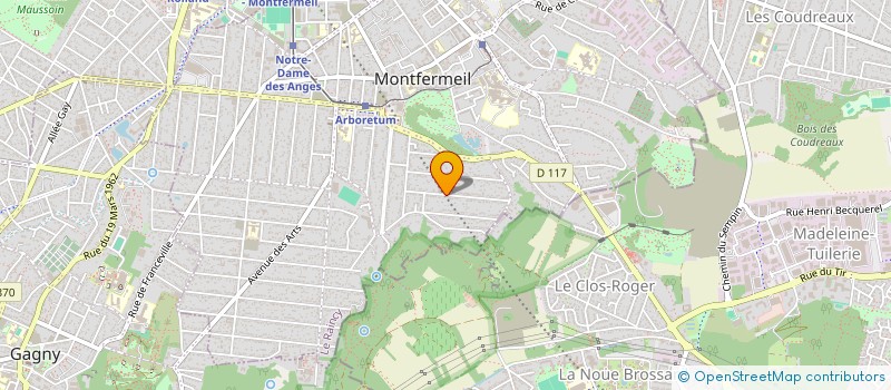 localisation de l'entreprise MONSIEUR MOHAMED MEHDI SERGHINI  MONTFERMEIL