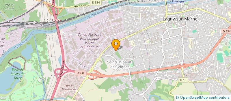 localisation de l'entreprise MONSIEUR MOHAMED MEJRI  CHAMPS-SUR-MARNE