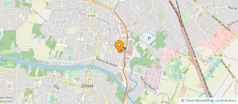 localisation de l'entreprise MONSIEUR MOHAMED MEKARNIA à OLIVET