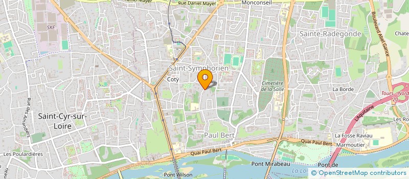 localisation de l'entreprise MONSIEUR MOHAMED MEKHENINI  TOURS