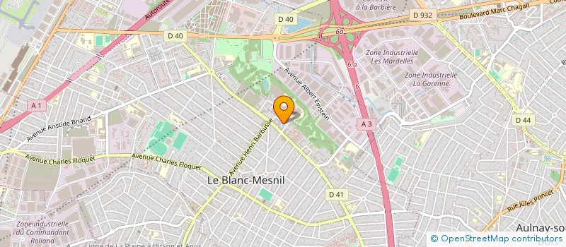 localisation de l'entreprise MONSIEUR MOHAMED MEKTANE à LE BLANC-MESNIL