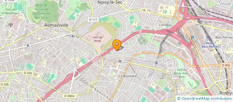 localisation de l'entreprise MONSIEUR MOHAMED MELAHA à NOISY-LE-SEC