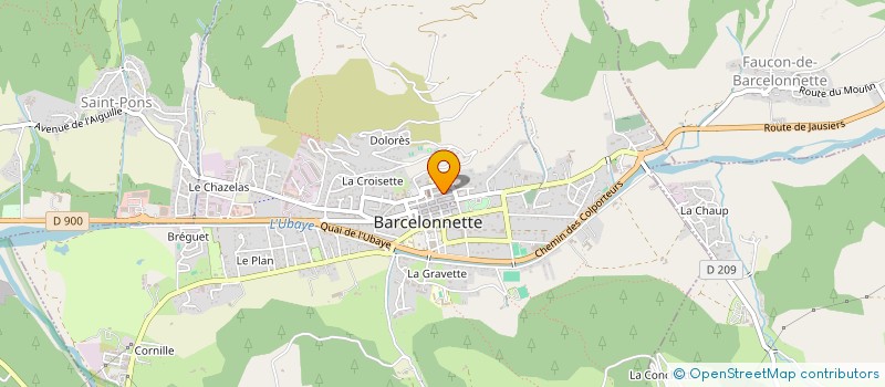 localisation de l'entreprise MONSIEUR MOHAMED MELLOUKI à BARCELONNETTE