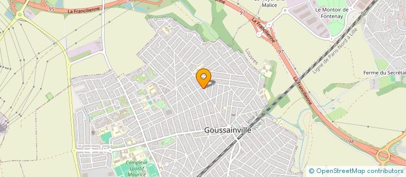 localisation de l'entreprise MONSIEUR MOHAMED MEMAN à GOUSSAINVILLE