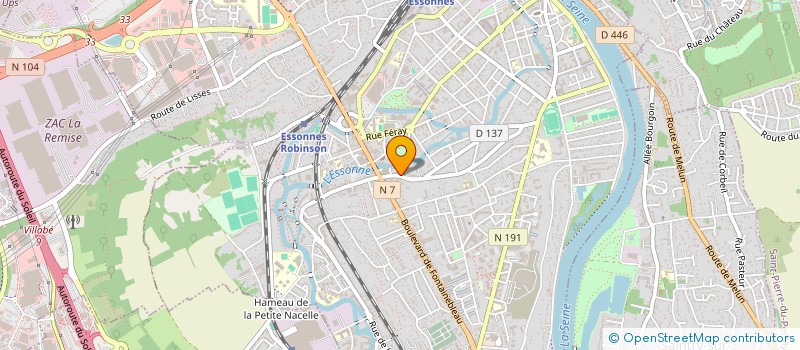localisation de l'entreprise MONSIEUR MOHAMED MERDAS à CORBEIL-ESSONNES