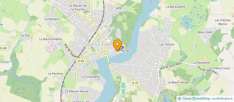 localisation de l'entreprise MONSIEUR MOHAMED MERDJI à SUCE-SUR-ERDRE