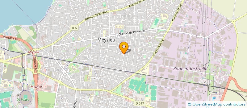 localisation de l'entreprise MONSIEUR MOHAMED MERGUI à MEYZIEU