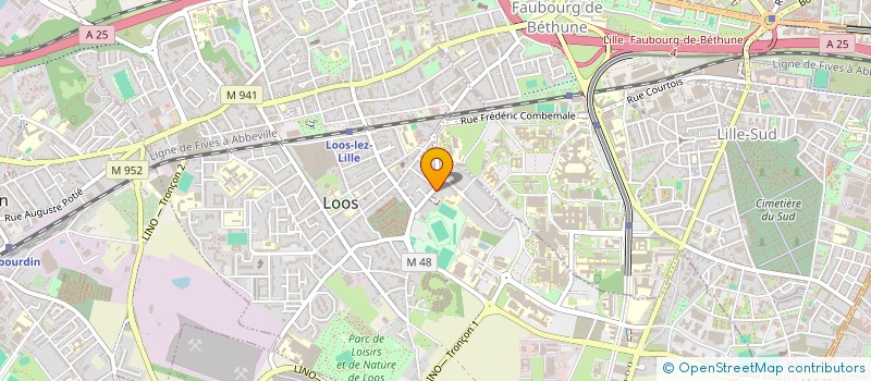 localisation de l'entreprise MONSIEUR MOHAMED MERINI  LOOS