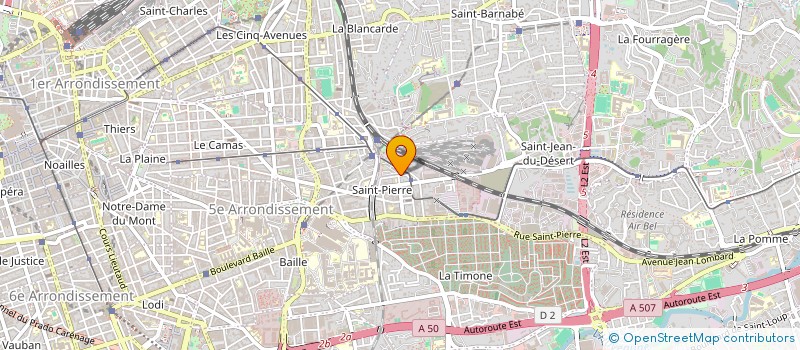 localisation de l'entreprise MONSIEUR MOHAMED MEROUANE à MARSEILLE