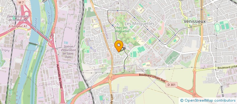 localisation de l'entreprise MONSIEUR MOHAMED MERSALI  VENISSIEUX