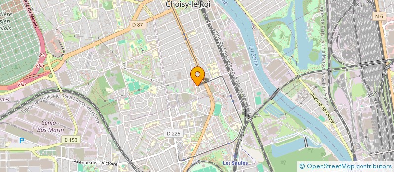 localisation de l'entreprise MONSIEUR MOHAMED MESBAH à CHOISY-LE-ROI