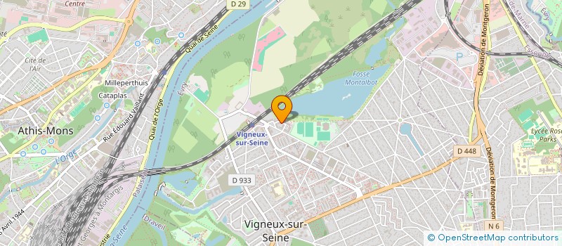 localisation de l'entreprise MONSIEUR MOHAMED MESLEM à VIGNEUX SUR SEINE