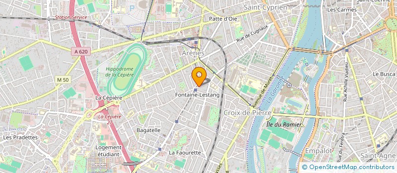 localisation de l'entreprise MONSIEUR MOHAMED MESSAOUDENE  TOULOUSE