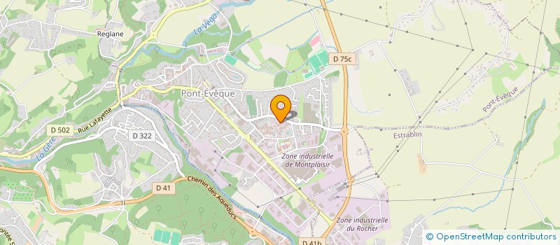 localisation de l'entreprise MONSIEUR MOHAMED MESSAOUDI  PONT-EVEQUE