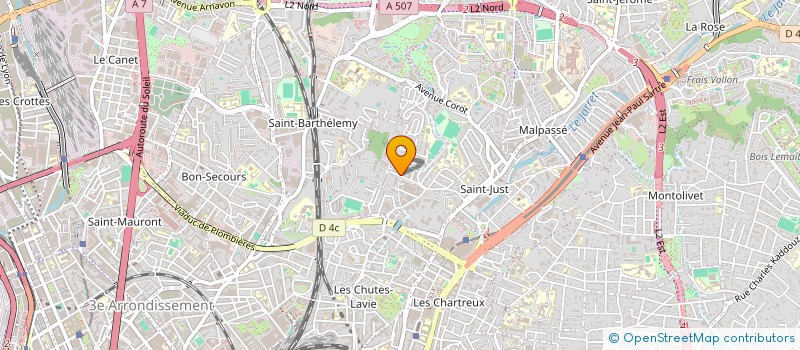 localisation de l'entreprise MONSIEUR MOHAMED MESSAOUDI à MARSEILLE