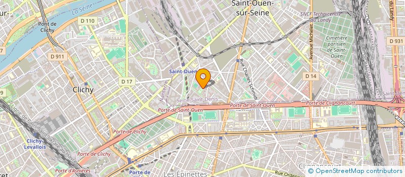 localisation de l'entreprise MONSIEUR MOHAMED MESSARA à SAINT-OUEN-SUR-SEINE