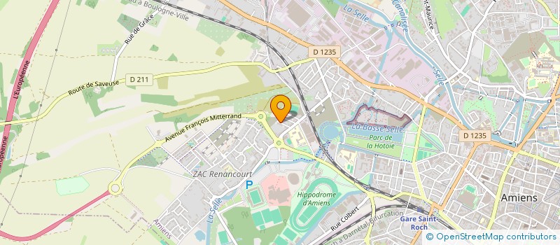 localisation de l'entreprise MONSIEUR MOHAMED MESSEMANE  AMIENS
