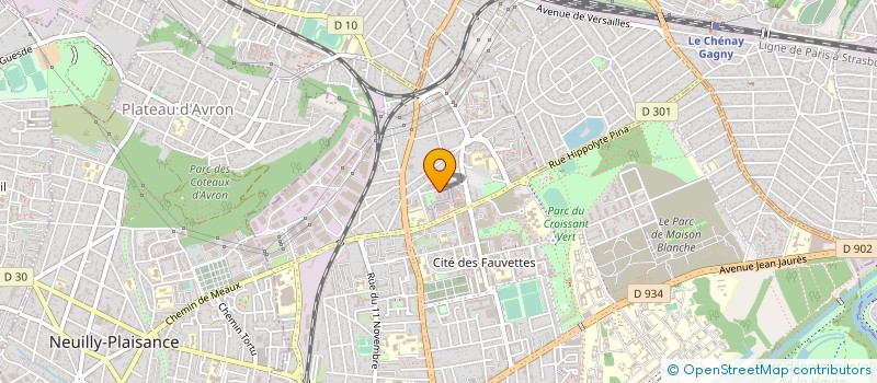 localisation de l'entreprise MONSIEUR MOHAMED MESSIFI à NEUILLY-SUR-MARNE