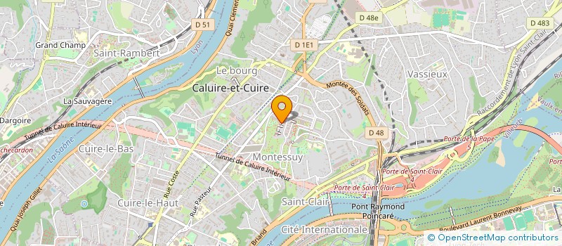 localisation de l'entreprise MONSIEUR MOHAMED MESSOUSSA à CALUIRE-ET-CUIRE