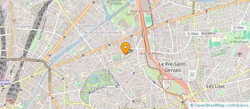 localisation de l'entreprise MONSIEUR MOHAMED METALLAOUI  PARIS