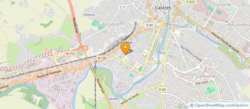 localisation de l'entreprise MONSIEUR MOHAMED METALLAOUI  CASTRES