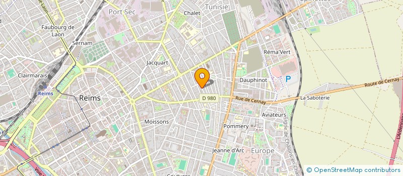 localisation de l'entreprise MONSIEUR MOHAMED METHENNI  REIMS