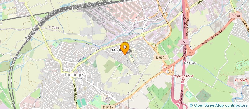 localisation de l'entreprise MONSIEUR MOHAMED METLAS  PERPIGNAN