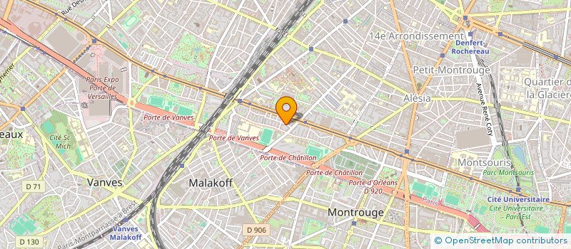 localisation de l'entreprise MONSIEUR MOHAMED MEZAGA  PARIS