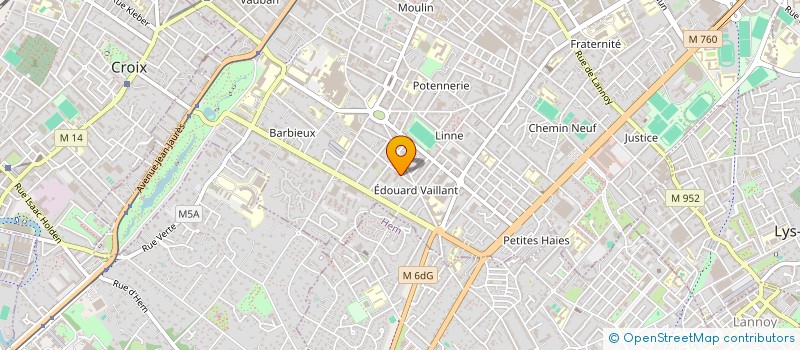localisation de l'entreprise MONSIEUR MOHAMED MEZGHICHE à ROUBAIX