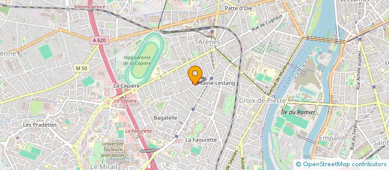 localisation de l'entreprise MONSIEUR MOHAMED MGHIRBI  TOULOUSE