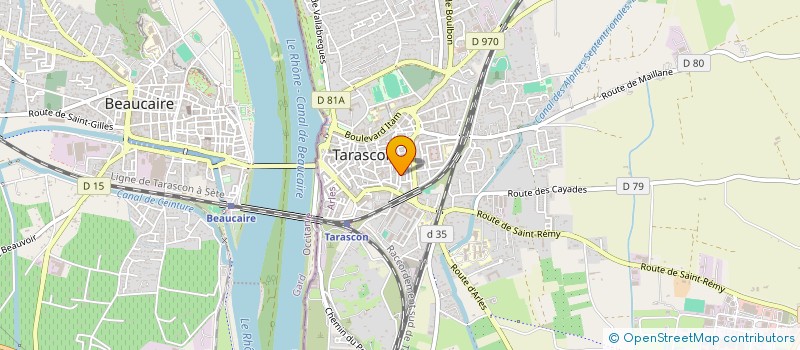 localisation de l'entreprise MONSIEUR MOHAMED MGHIZOU  TARASCON