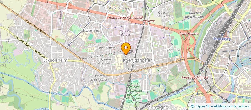 localisation de l'entreprise MONSIEUR MOHAMED MGUEDMINI à STRASBOURG