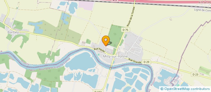 localisation de l'entreprise MONSIEUR MOHAMED MHAITA  MISY-SUR-YONNE