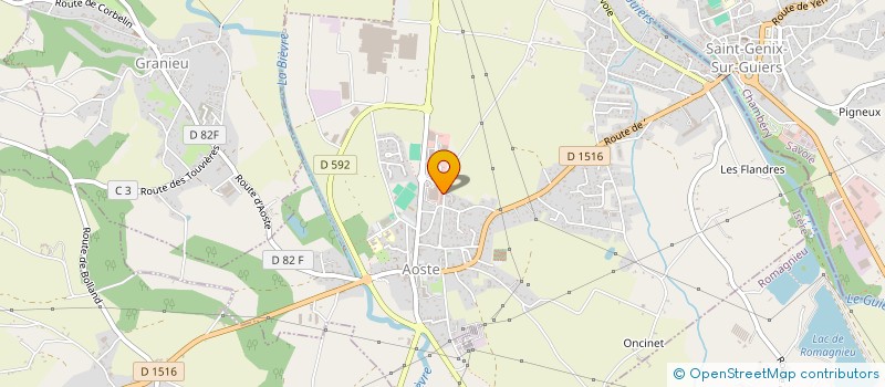 localisation de l'entreprise MONSIEUR MOHAMED MHENNI  AOSTE