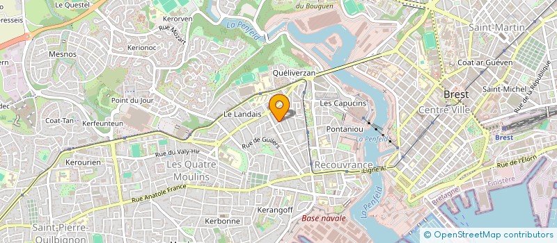 localisation de l'entreprise MONSIEUR MOHAMED MIDANI à BREST