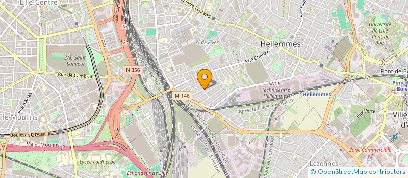 localisation de l'entreprise MONSIEUR MOHAMED MIGAOU à LILLE