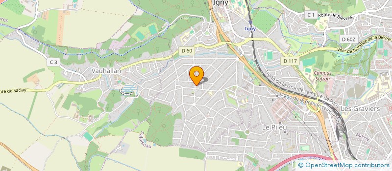 localisation de l'entreprise MONSIEUR MOHAMED MIHOUB à IGNY
